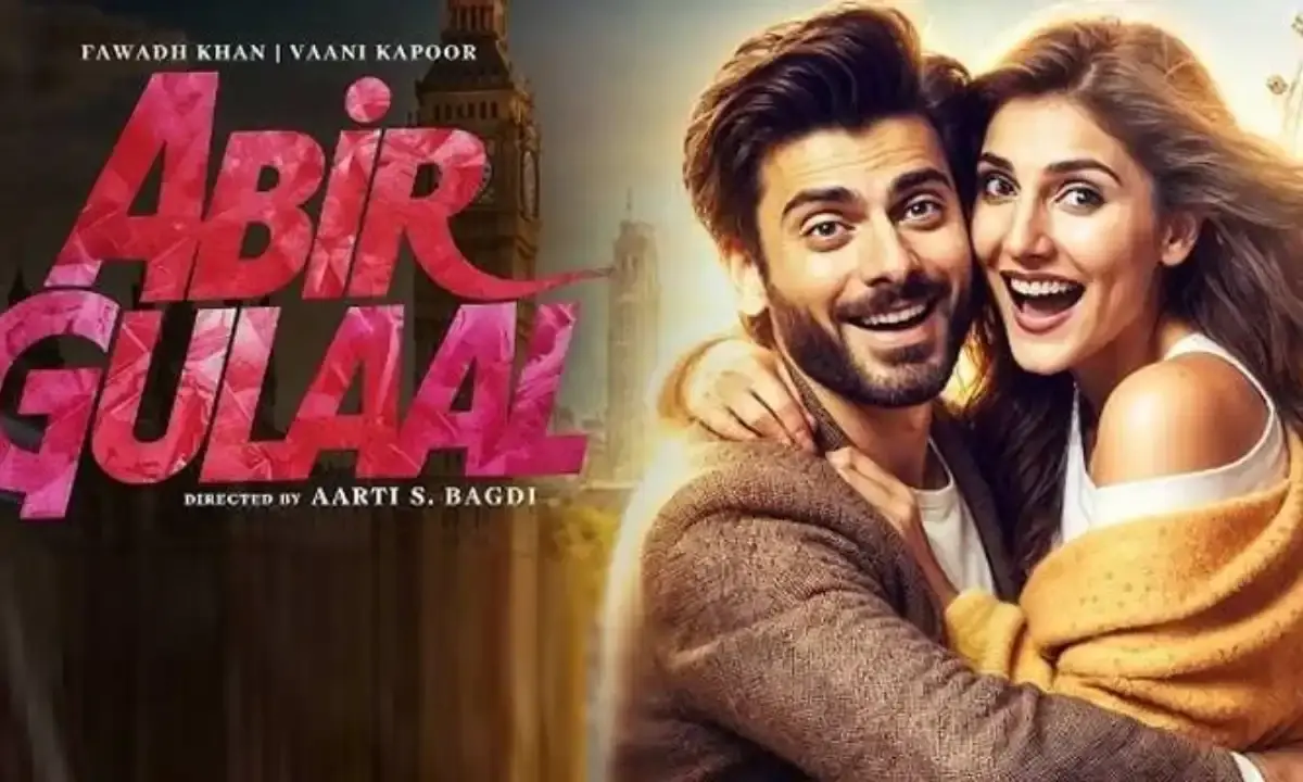 فواد خان اور وانی کپور فلم عبیر گلال کے ایک سین میں—فائل فوٹو