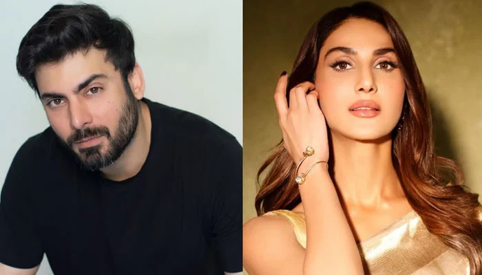 فواد خان اور وانی کپور فلم عبیر گلال کے ایک سین میں—فائل فوٹو