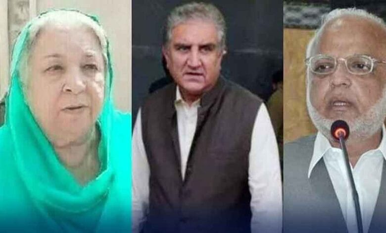 9 مئی مقدمات شاہ محمود یاسمین راشد سزا