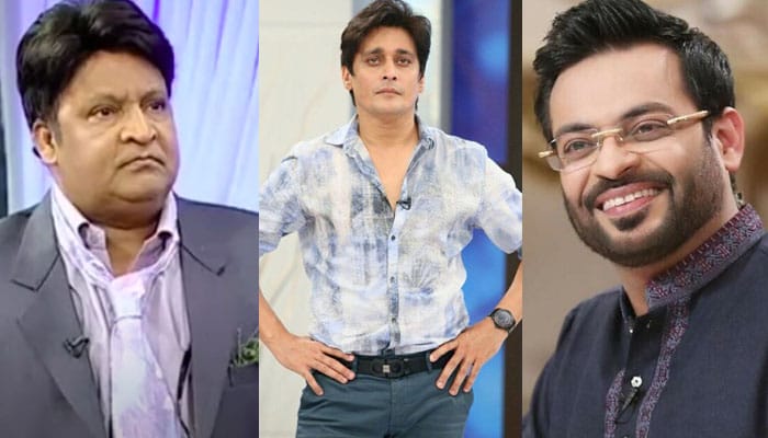 ساحر لودھی اور عامر لیاقت اور عمر شریف