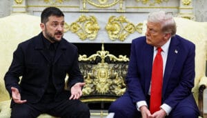 یوکرینی صدر زیلنسکی وائٹ ہاؤس