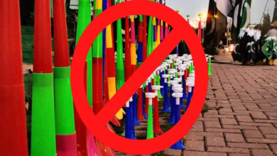 اسلام آباد ضلعی انتظامیہ باجے ضبط کرنے کی کارروائی کرتے ہوئے