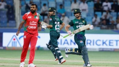پاکستان نے عمان کو 93 رنز سے شکست دے دی