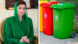 پنجاب حکومت کا جدید کچرا ٹھکانے لگانے کا منصوبہ، رنگدار کوڑے دانوں کی تنصیب کا آغاز