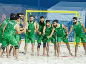 پاکستان نے سری لنکا کو ہرا کر کامن ویلتھ بیچ ہینڈ بال کا تاج اپنے نام کر دیا
