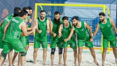 پاکستان نے سری لنکا کو ہرا کر کامن ویلتھ بیچ ہینڈ بال کا تاج اپنے نام کر دیا