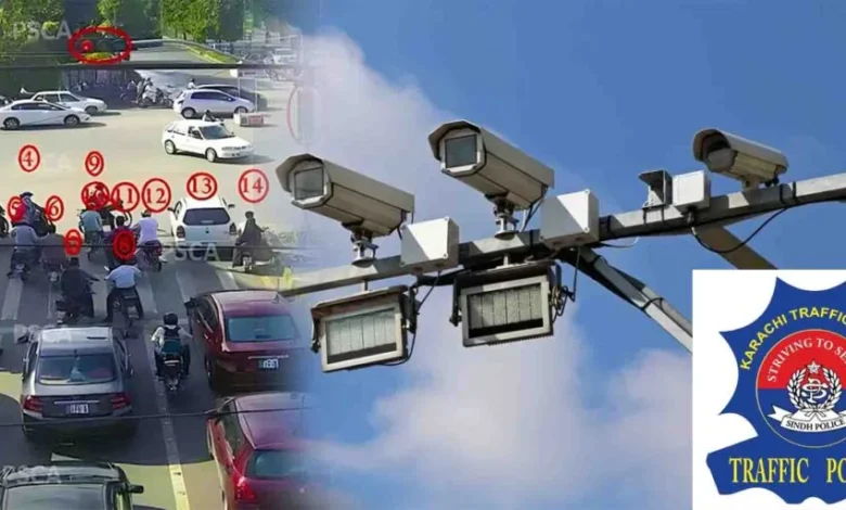 کراچی میں ای چالان سسٹم کا آغاز، 6 گھنٹوں میں ایک کروڑ 25 لاکھ روپے کے چالان